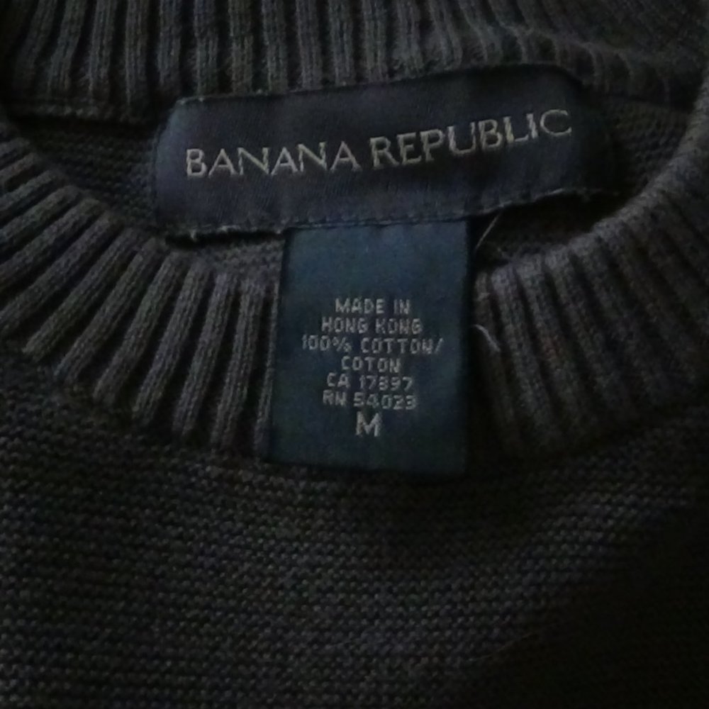 Men's Banana Republic sweater